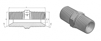 Male NPT 2"-2"