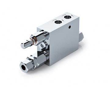 Клапан опрокидывания плуга двойного действия с передачей нагрузки VRAP 80/100 SS